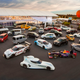 This is an awesome pic of the little known Nissan 360 event that happens every few years, and they bring together many different Nissan models from all different markets that were never sold together. Just pretend the Infinitis aren’t here. And that Datsun.